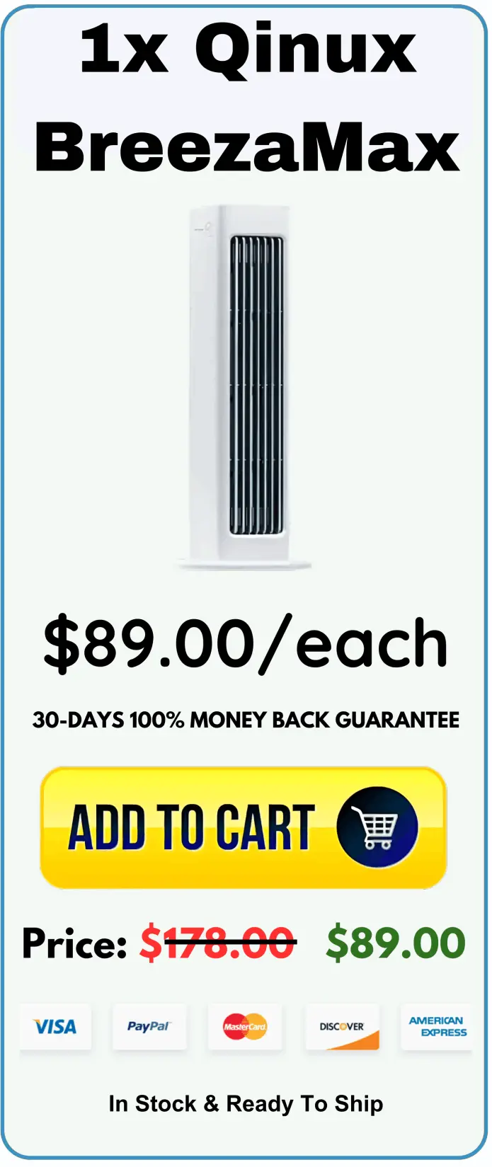 Qinux BreezaMax price 